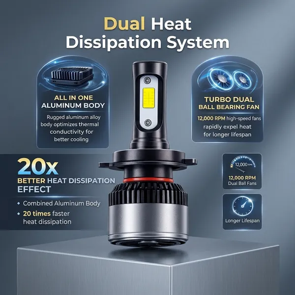 Black_Aluminium_Abs_H4_Three-Color_Dual_Fan_Remote_LED_Headlight_Bulb