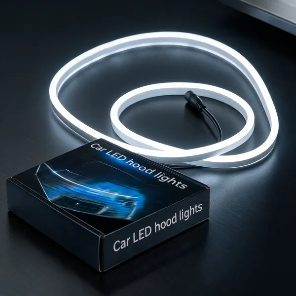Green_Pvc_Flexible_Drl_Waterproof_Car_Hood_LED_Light_Strip