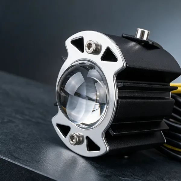 Yellow_G15_15W_Aluminium_Abs_LED_Mini_Projector_For_Cars