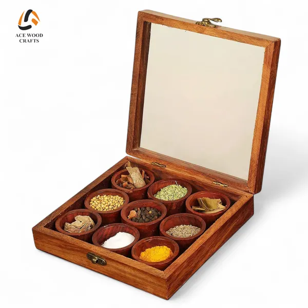 Wooden_Handcrafted_Nine_Bowl_Storage_Box