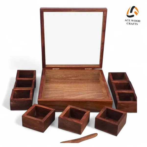 Wooden_Traditional_Nine-Compartment_Spice_Box