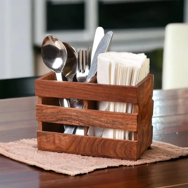 Wooden_Rustic_Slatted_Cutlery_Organizer