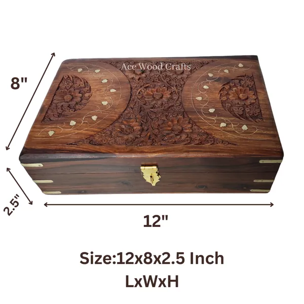 Wood_Floral_Carved_Decorative_Storage_Box