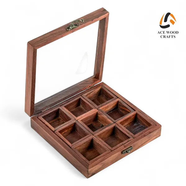 Wooden_Traditional_Nine-Compartment_Spice_Box