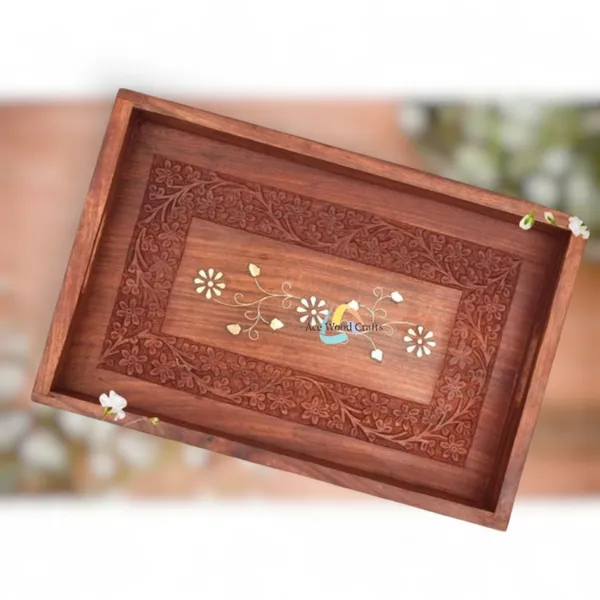 Wooden_Traditional_Floral_Carved_Serving_Tray