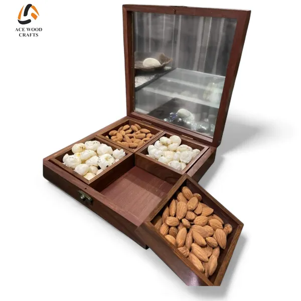 Wooden_Mirrored_Compartment_Dry_Fruit_Storage_Box