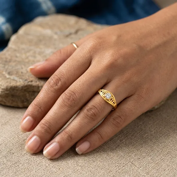 Gold_Stainless_Steel_Ring_For_Women