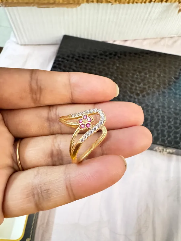 Gold_Brass_Premium_Ring_For_Women