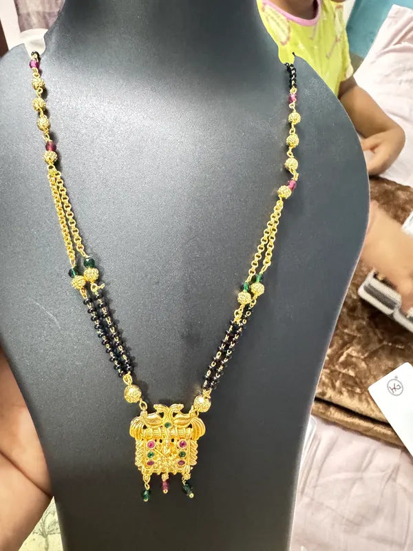 Gold_Brass_Premium_Traditional_Mangalsutra_For_Women