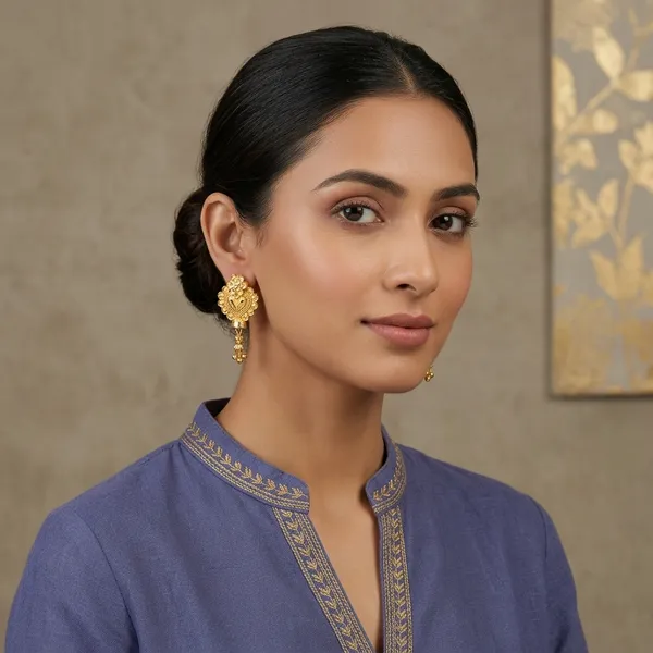 Gold_Brass_Premium_Traditional_Earrings_For_Women