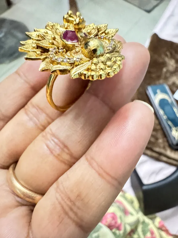 Gold_Brass_Premium_Ring_For_Women