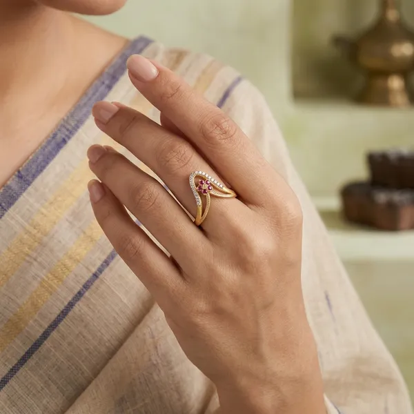 Gold_Brass_Premium_Ring_For_Women