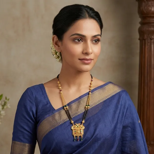 Gold_Brass_Premium_Traditional_Mangalsutra_For_Women
