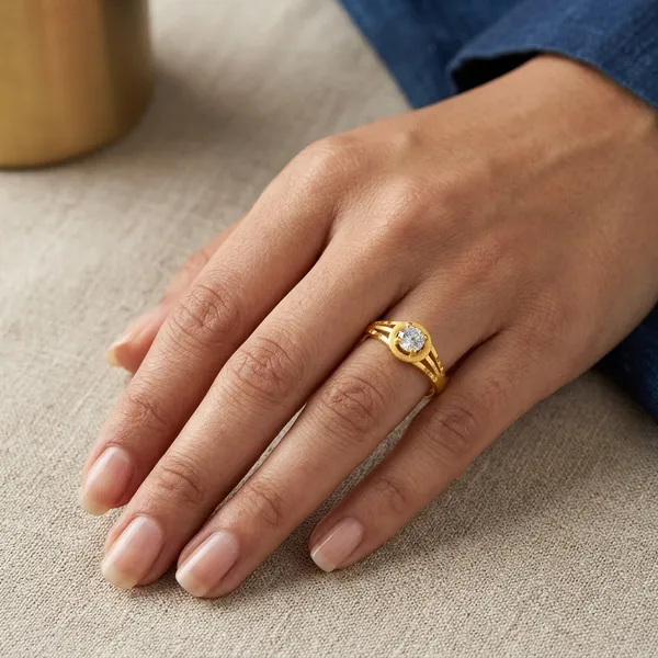 Gold_Brass_Premium_Ring_For_Women
