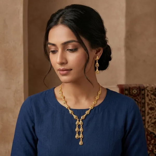 Gold_Brass_Premium_Classic_Necklace_For_Women