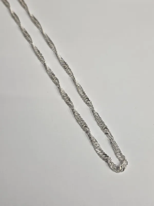 925_Sterling_Silver_Curb_Rope_Chain