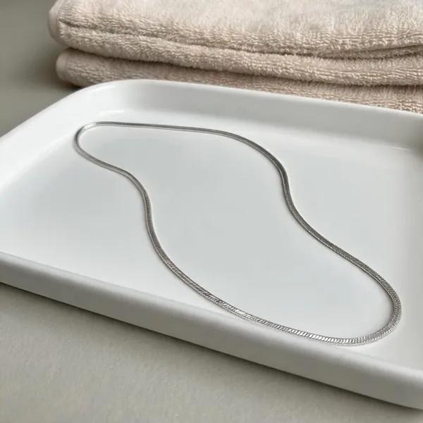 925_Sterling_Silver_Flat_Snake_Chain