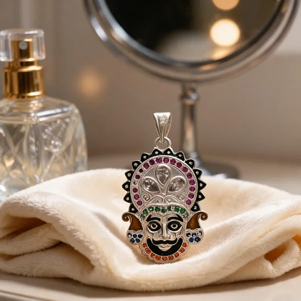 Sterling_Silver_Khatu_Shyam_Ji_Pendant