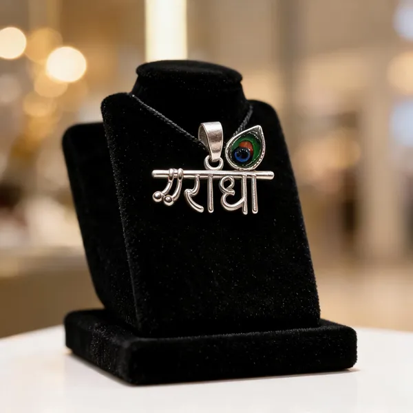 Sterling_Silver_Radha_Name_Pendant