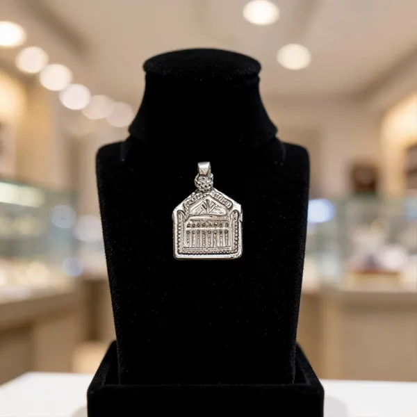 Sterling_Silver_Kaaba_Sharif_Pendant