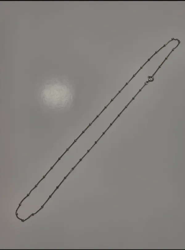 925_Sterling_Silver_Platinum_Beaded_Station_Chain
