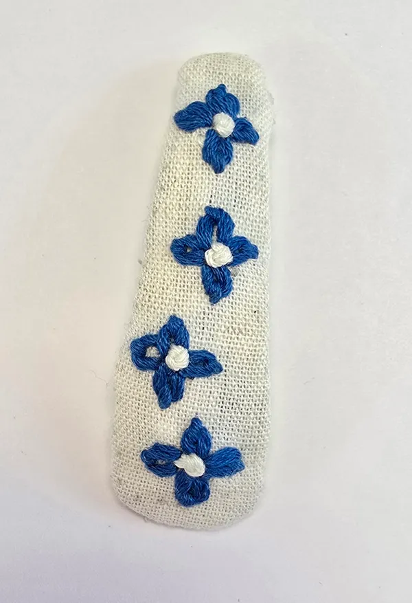 Handcrafted_Textured_Leaf_Cotton_Hair_Clips_-_Set_of_2