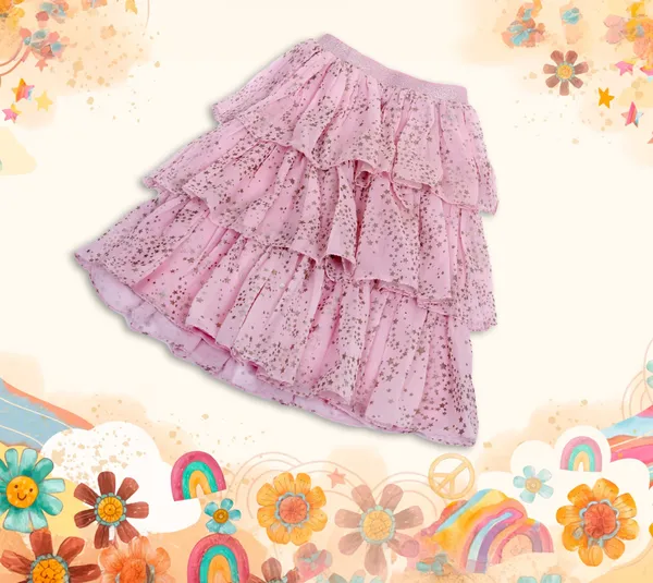 Pink_White_Cotton_Floral_Layered_Rara_Skirt_For_Girls