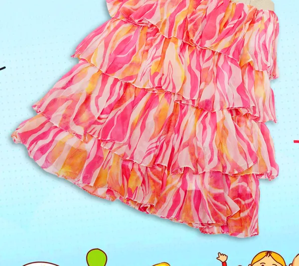 Pink_Orange_Cotton_Marble_Print_Layered_Rara_Skirt_For_Girls