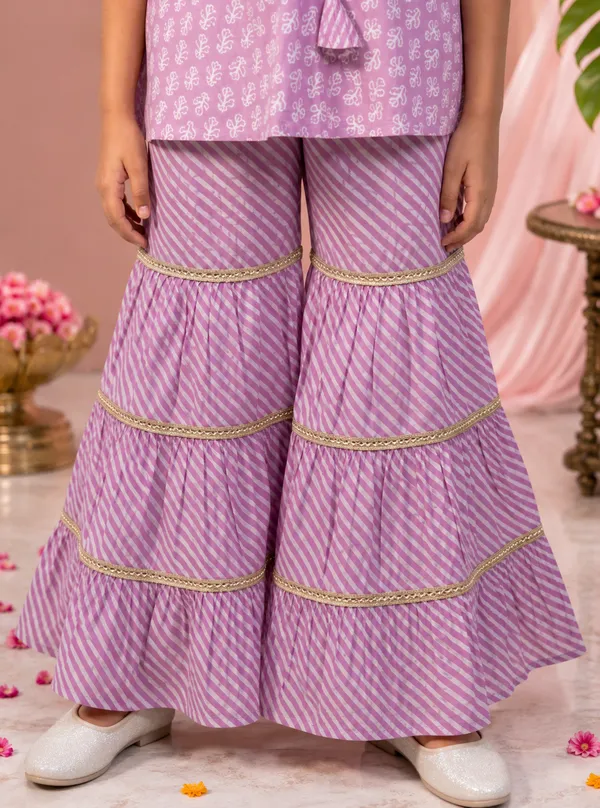 Lavender_Printed_Jodhpuri_Jacket_&_Sharara_Set