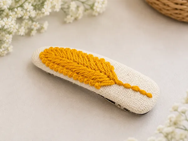 Sun-Kissed_Blossom_&_Wheat_Embroidered_Hair_Clip_(Set_of_2)