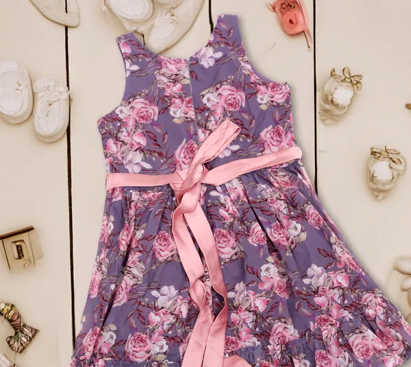 Purple_&_Peach_Cotton_Ra-Ra_Layered_Dress_For_Girls