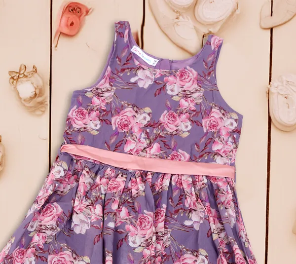 Purple_&_Peach_Cotton_Ra-Ra_Layered_Dress_For_Girls