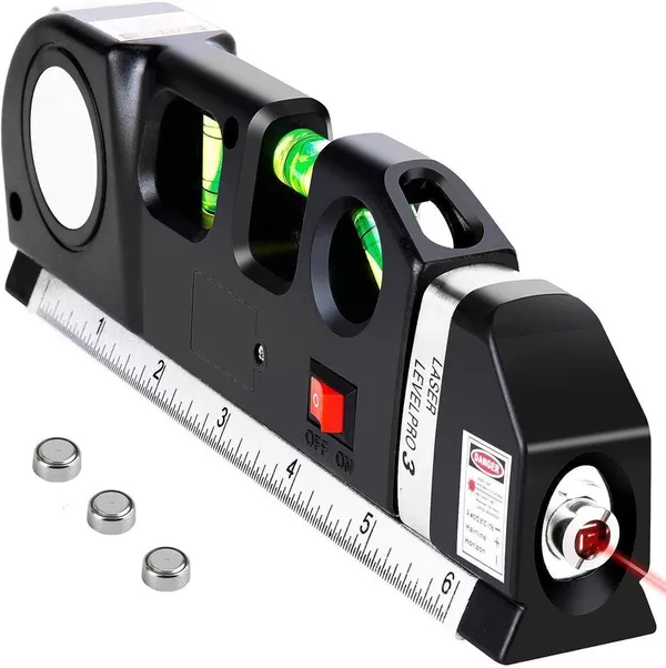 Multipurpose_Laser_Level_Measuring_Tape_Tool_With_Built_In_Ruler_Spirit_Non_Magnetic_Carpenter_S_Level