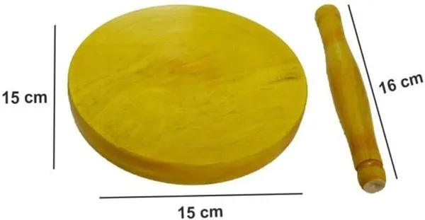 Premium_Wooden_Chakla_Belan_Set_Yellow_Finish_Round_Roti_Board_Rolling_Pin_Board