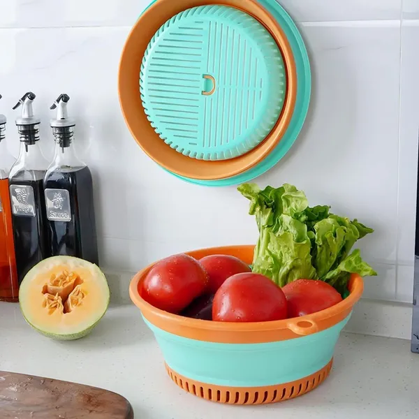 Polypropylene_Folding_Kitchen_Drain_Basket_Multipurpose_Food_Storage_Bowl_Storage_Basket