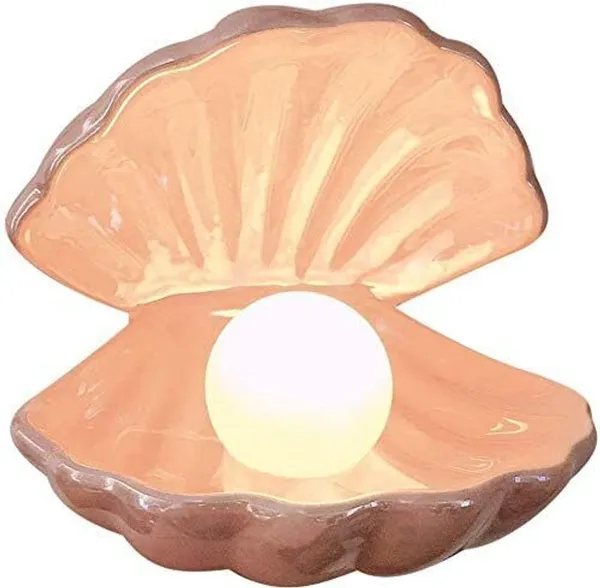 K_Gor_Shell_Pearl_Light_Led_Accent_Lamp_Portable_Night_Light_Pear