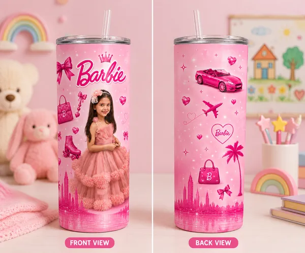 Pink_Barbie_Printed_Tumbler_With_Straw