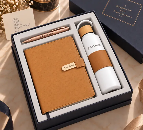Personalized_Notebook_Pen_And_Water_Bottle_Gift_Set