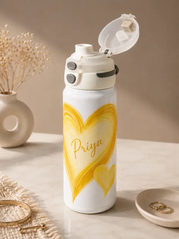White_Personalized_Flip-Top_Water_Bottle