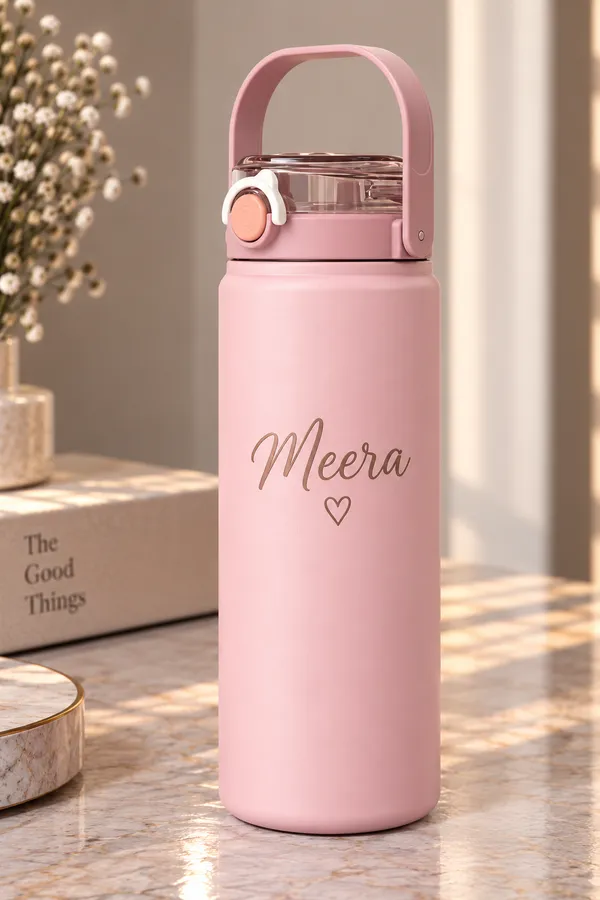 Pink_Personalised_Handle_Water_Bottle