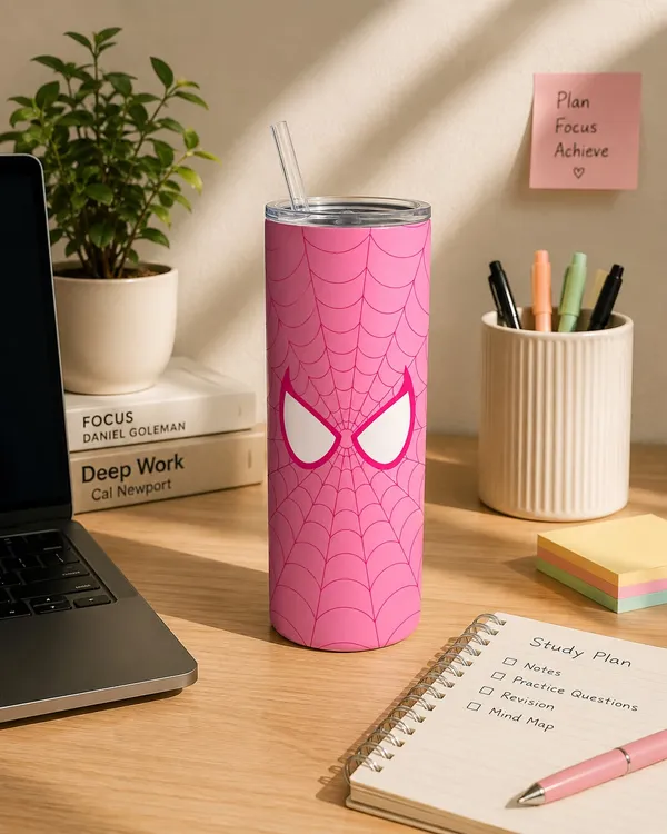 Pink_Spider_Web_Print_Tumbler