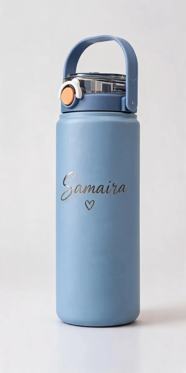 Stainless_Steel_Personalized_Solid_Blue_Handled_Tumbler