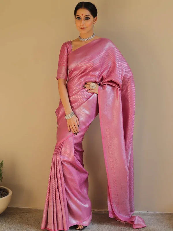 Pink_Woven_Saree_for_Women