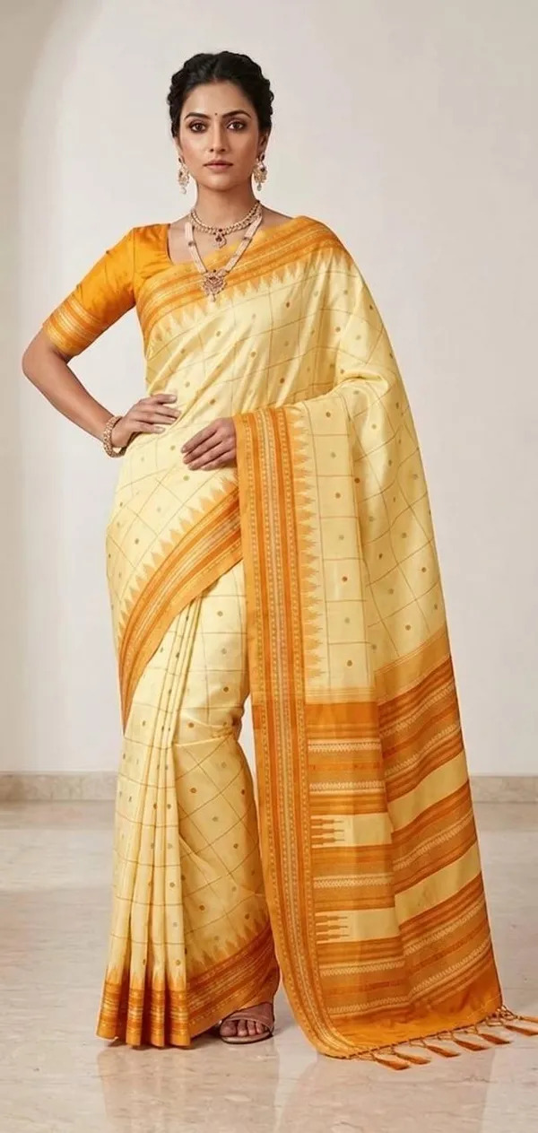 Yellow_Woven_Traditional_Saree_for_Women