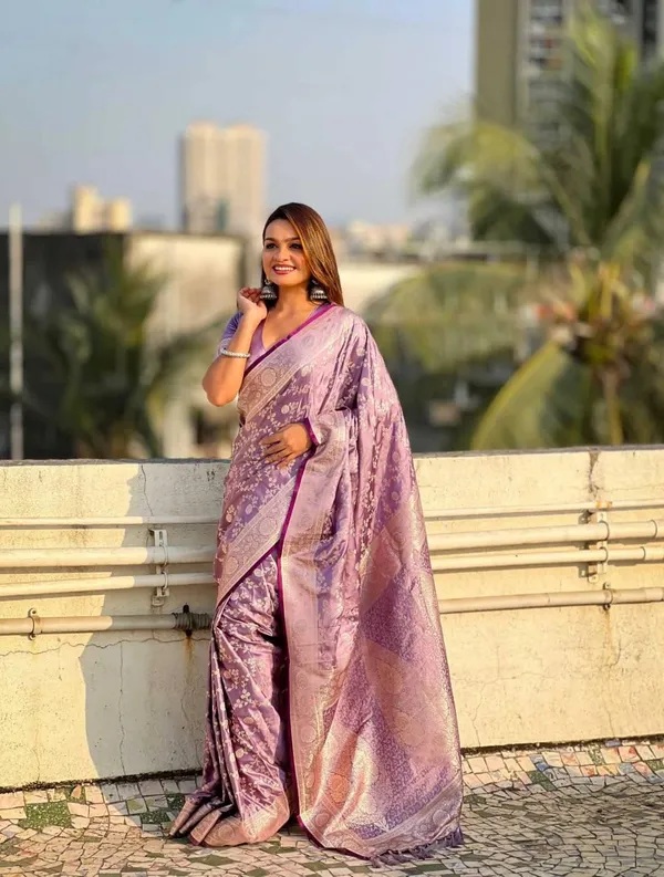 Lavender_Woven_Saree_for_Women