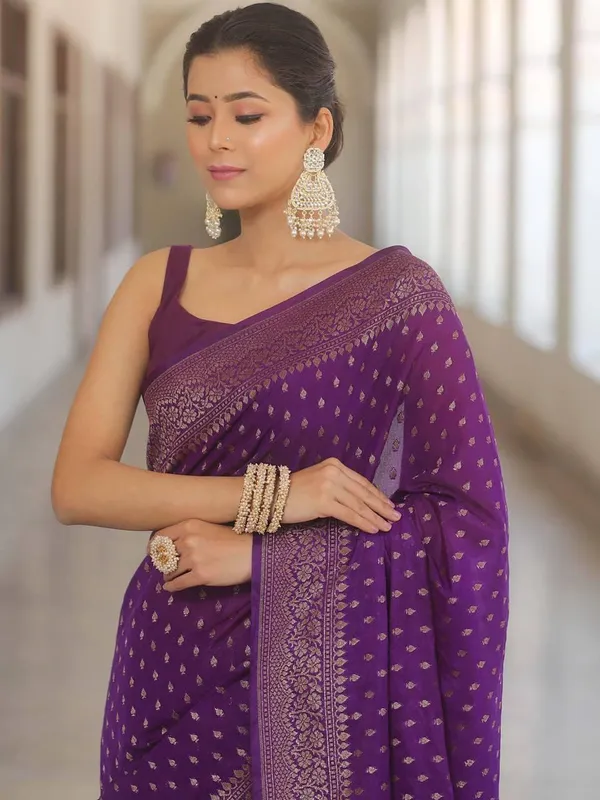 Purple_Woven_Saree_for_Women