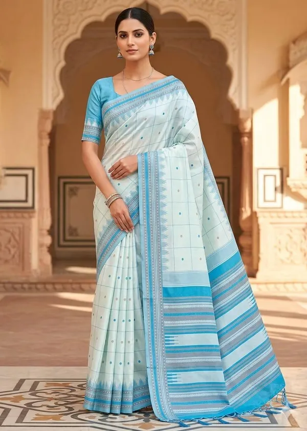 Light_Blue_Printed_Saree_for_Women