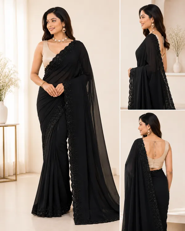 Women’s_Black_Georgette_Saree_with_Heavy_Floral_Embroidered_Lace_Border_&_Sequin_Work