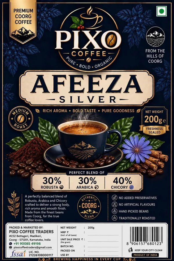 Pixxo_Afeeza_Silver_Medium_Roast_Coffee_200_g