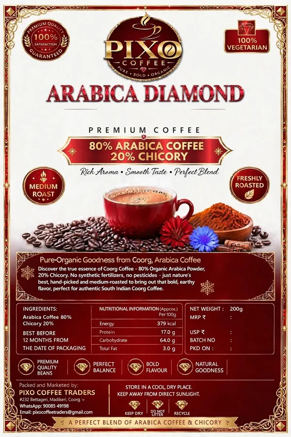 Pixo_Arabica_Diamond_Coffee_200_g